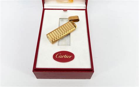 Cote et valeur 2024 des briquets en or Cartier 